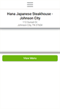 Mobile Screenshot of hanajapanesetn.com